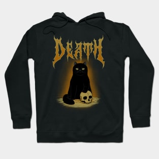 Death Metal Cat Hoodie